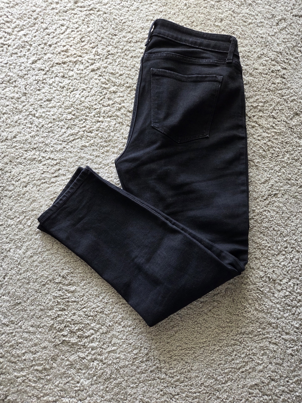 Old Navy Women's WOW high Rise Straight Black Jeans